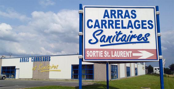 panneau arras carrelages sanitaires saint laurent blangy